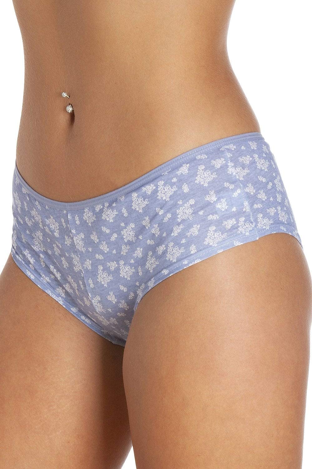 Camille Womens Four Pack Mixed Shortie 