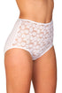 Womens Three Pack Floral Lace Maxi Briefs