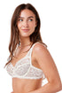 Womens Ivory Rhapsody Lace Underwired Bra
