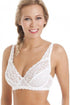 Womens White Rhapsody Lace Underwired Bra