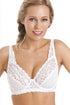 Womens White Rhapsody Lace Underwired Bra