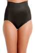 Womens Two Pack Full Support Shapewear Briefs Black