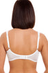 Womens White Non Wired Lace Soft Cup Bra