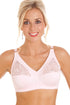 Soft Cotton Comfort Non Wired Pink Bra