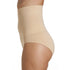 Womens Beige Seamfree Shapewear Comfort Hi Waisted Control Brief