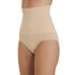 Womens Beige Seamfree Shapewear Comfort Hi Waisted Control Brief