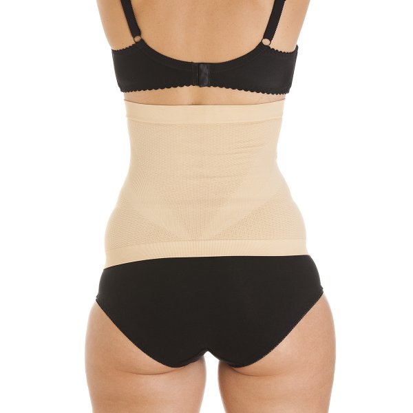 Beige Seamfree Shapewear Comfort Control Waist Cincher