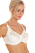 Womens Classic Ivory Lace Non Padded Underwired Bra
