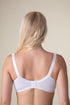 Womens White Non Wired Full Cup Support Mastectomy Bra