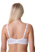 Camille Womens Non Wired White Bra