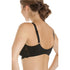 Black Lingerie Womens Full Cup Underwired Lace Bra