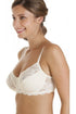 Ivory Lingerie Womens Full Cup Underwired Lace Bra