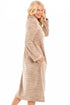 Womens Supersoft Fleece Zip Up Animal Print Robes
