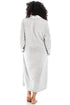 Womens Supersoft Fleece Zip Up Animal Print Robes