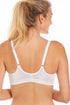 Camille Womens White Soft Cup Front Fastening Bra