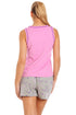 Womens 100% Cotton Pug & Cat Short Pyjama Set