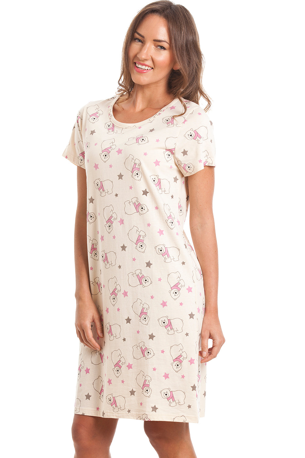 Womens Soft Cotton Summer Nightdresses