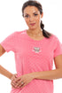 Womens Soft 100% Cotton Short Sleeve Knee Length Owl Motif Nightshirts
