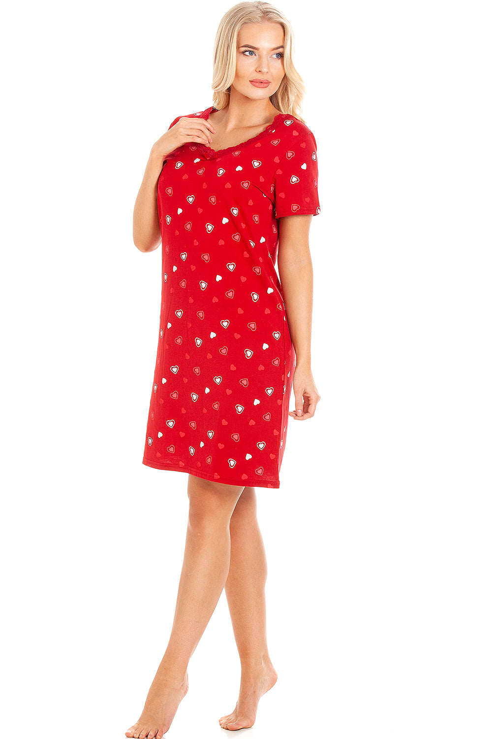 Womens Soft Cotton Summer Nightdresses