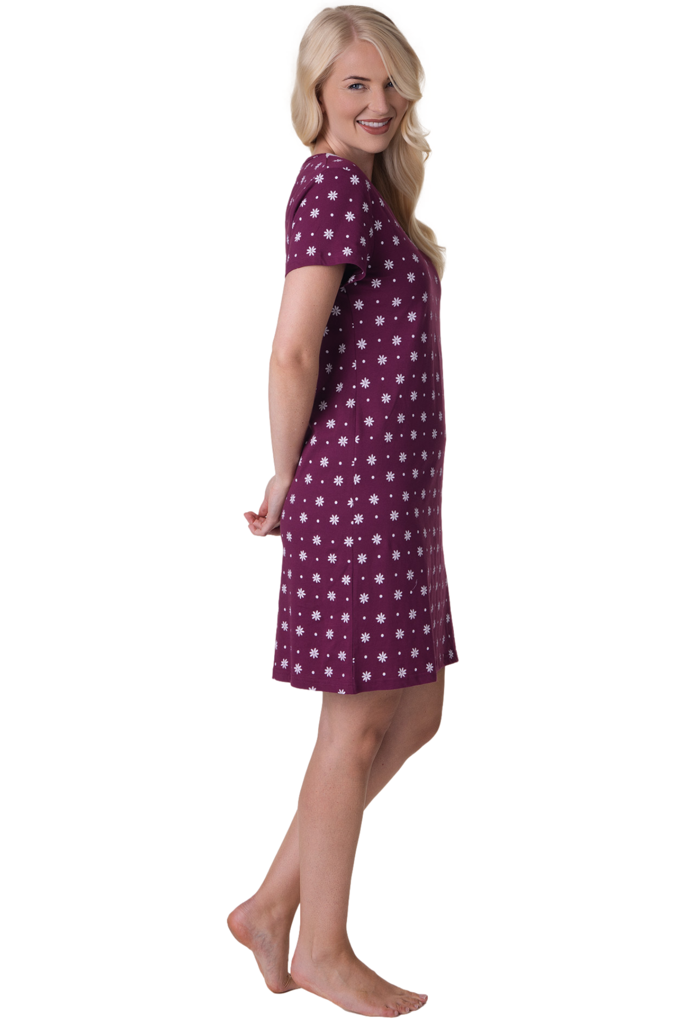 Womens Soft Cotton Summer Nightdresses