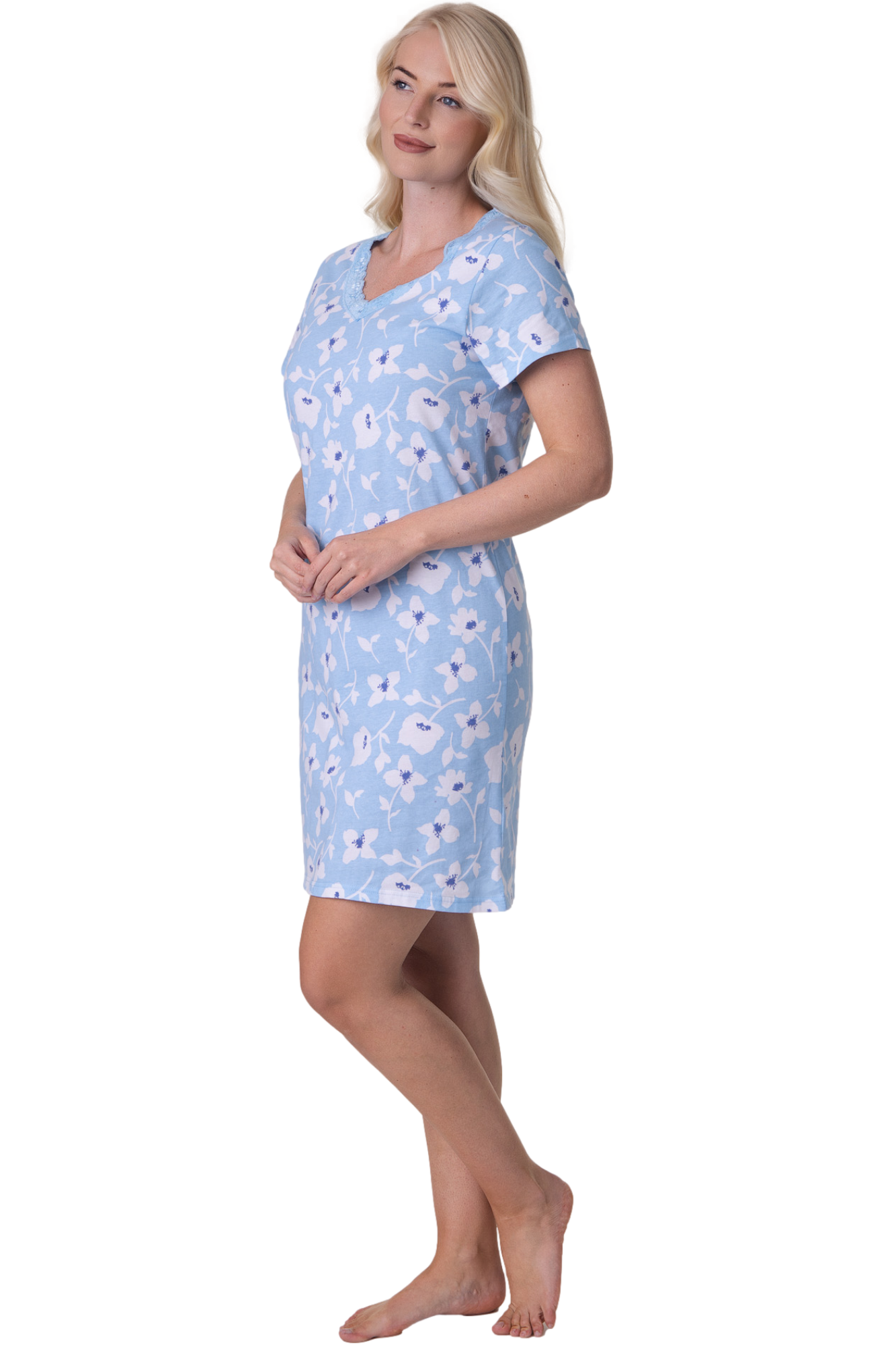 Womens Soft Cotton Summer Nightdresses