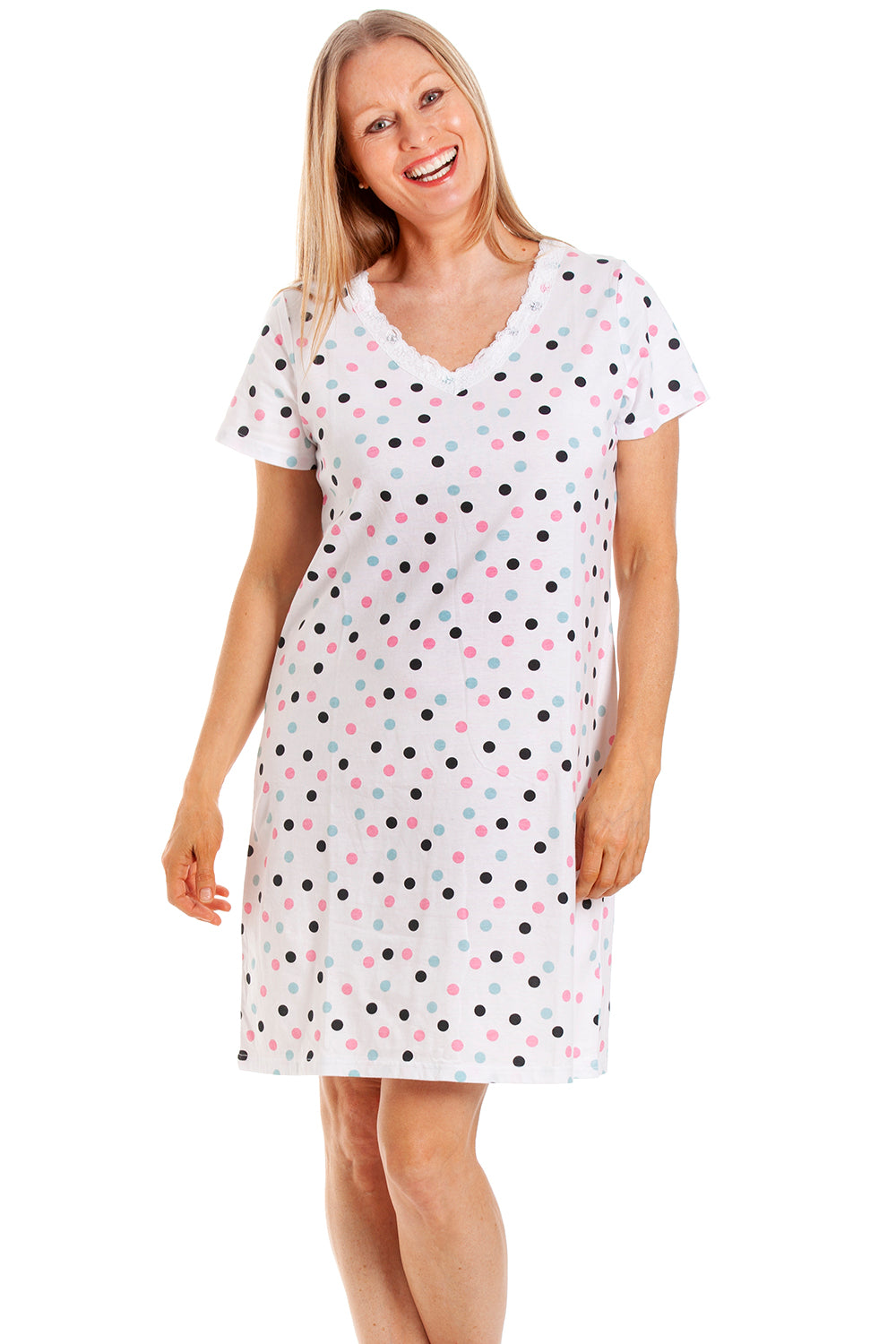 Womens Soft Cotton Summer Nightdresses