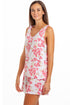 Womens Short Floral Print Spandex Pyjama Set