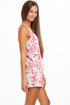 Womens Short Floral Print Spandex Pyjama Set