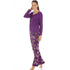 Womens Floral Print Spandex Pyjamas
