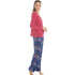 Womens Floral Print Spandex Pyjamas