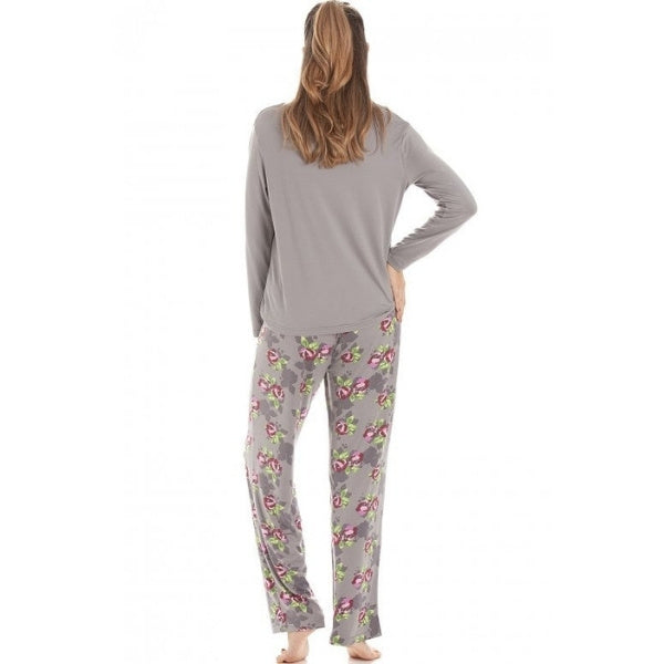 Womens Floral Print Spandex Pyjamas