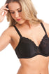 Womens Black Jessica Underwired Full Cup Bra