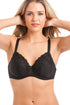 Womens Black Jessica Underwired Full Cup Bra