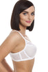 Womens White Jessica Underwired Full Cup Bra