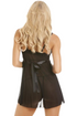 Womens Sexy Sheer Black Babydoll & Mesh Thong