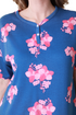Womens 100% Organic Cotton Classic Full Length Short Sleeved Nightdress