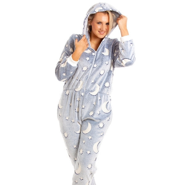 Camille Womens Glow In The Dark Onesies