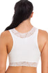 White Seamfree Maternity Lace Bra