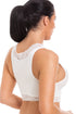 White Seamfree Maternity Lace Bra