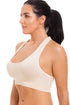 Womens Beige Seamfree Maternity Sleeping Bra