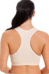 Womens Beige Seamfree Maternity Sleeping Bra