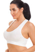 White Seamfree Maternity Sleeping Bra