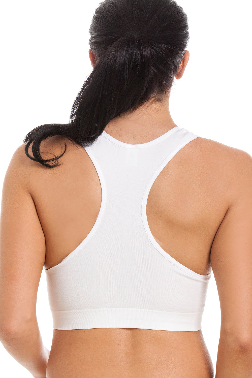 White Seamfree Maternity Sleeping Bra