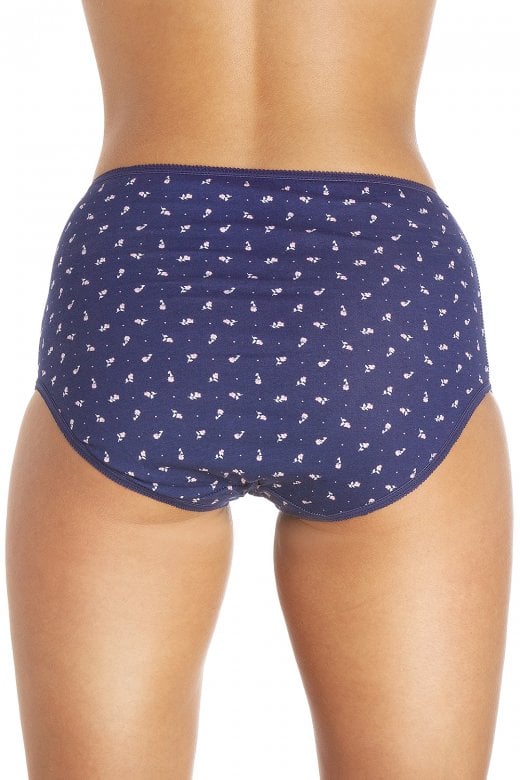 Camille Womens Four Pack Mixed Full Briefs