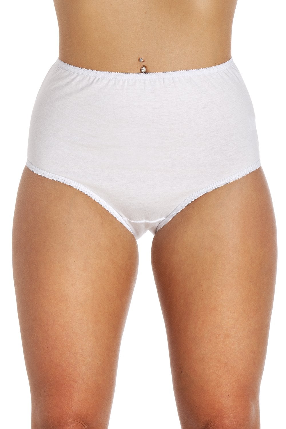 Camille Womens Four Pack Mixed Full Briefs