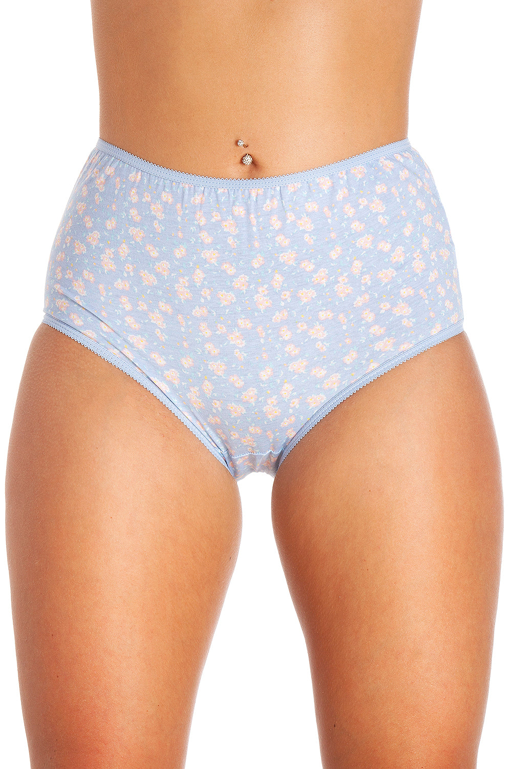 Womens Four Pack Mixed Full Briefs