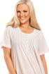 Womens Stylish Honeycomb Print Jersey Nightdress