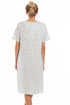 Classic Floral Print Jersey Cotton Nightdress