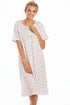 Classic Floral Print Jersey Cotton Nightdress