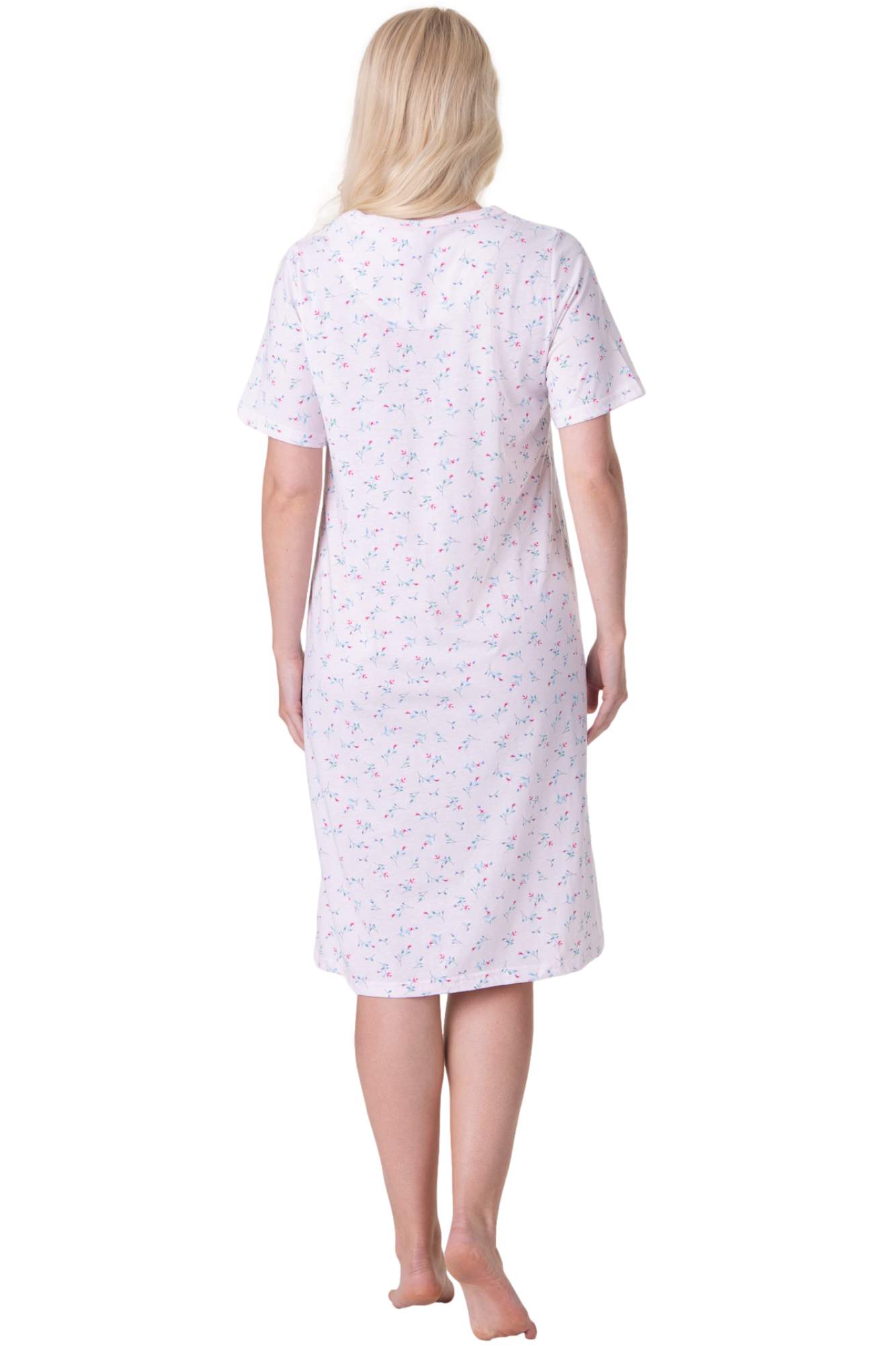 Womens Classic Short Sleeved Nightdress